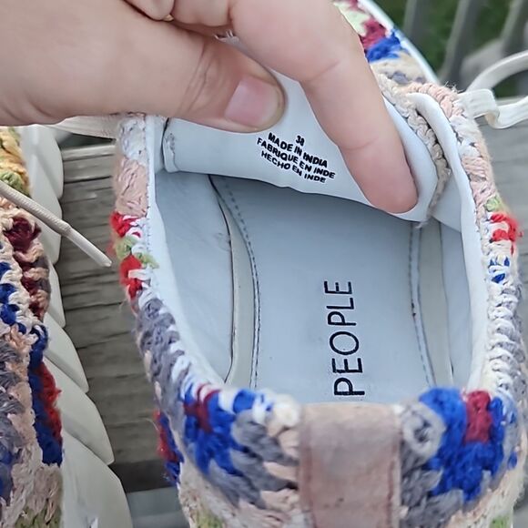 Free People Catch Me crochet sneaker size 38 - Picture 7 of 7